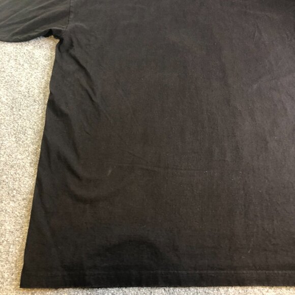 Big Tiger Shirt Mens XXL TALL Black Green Skull Money Y2K 90 Vintage Bling Rap - Picture 10 of 14